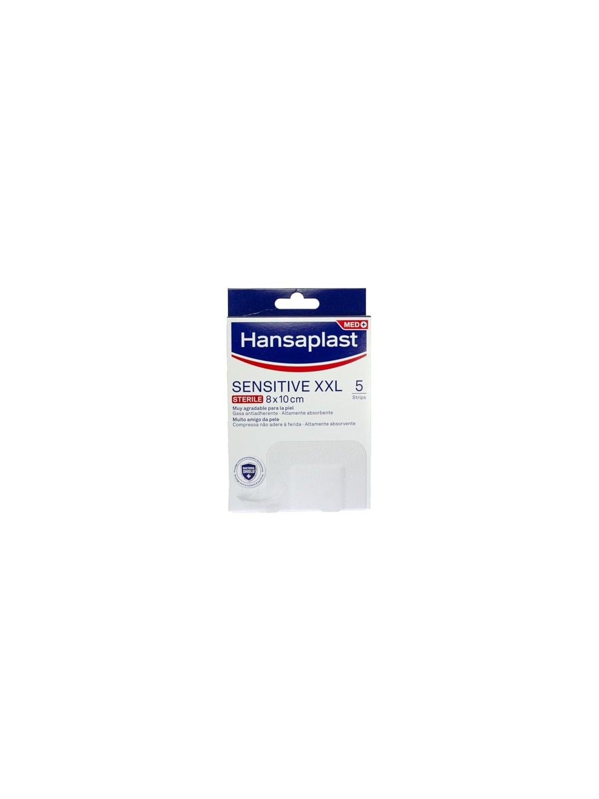 Hansaplast Sensitive XXL 8x10 5U unisex