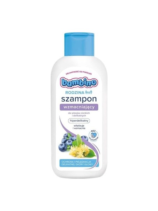 Shampoo rinforzante per capelli sottili e delicati 400ml