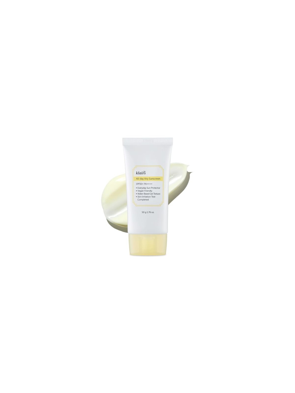 Klairs Crema Solare Aerea per Tutto il Giorno SPF50 50 gr Donna