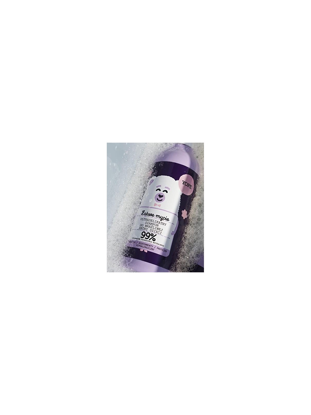 YOPE Shampoo ultradelicato per il lavaggio della pelle sensibile dei bambini 300ml