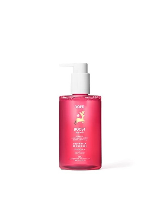 YOPE Boost My Hair shampoo per cuoio capelluto sensibile con tapioca 300ml
