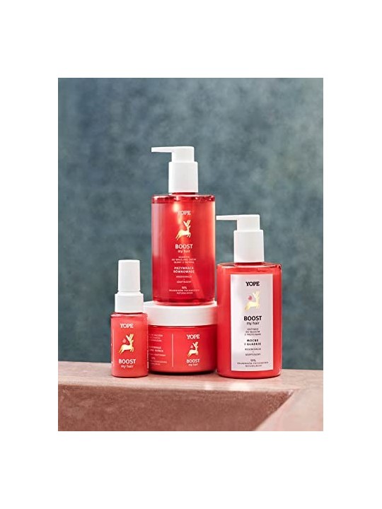 YOPE Boost My Hair shampoo per cuoio capelluto sensibile con tapioca 300ml