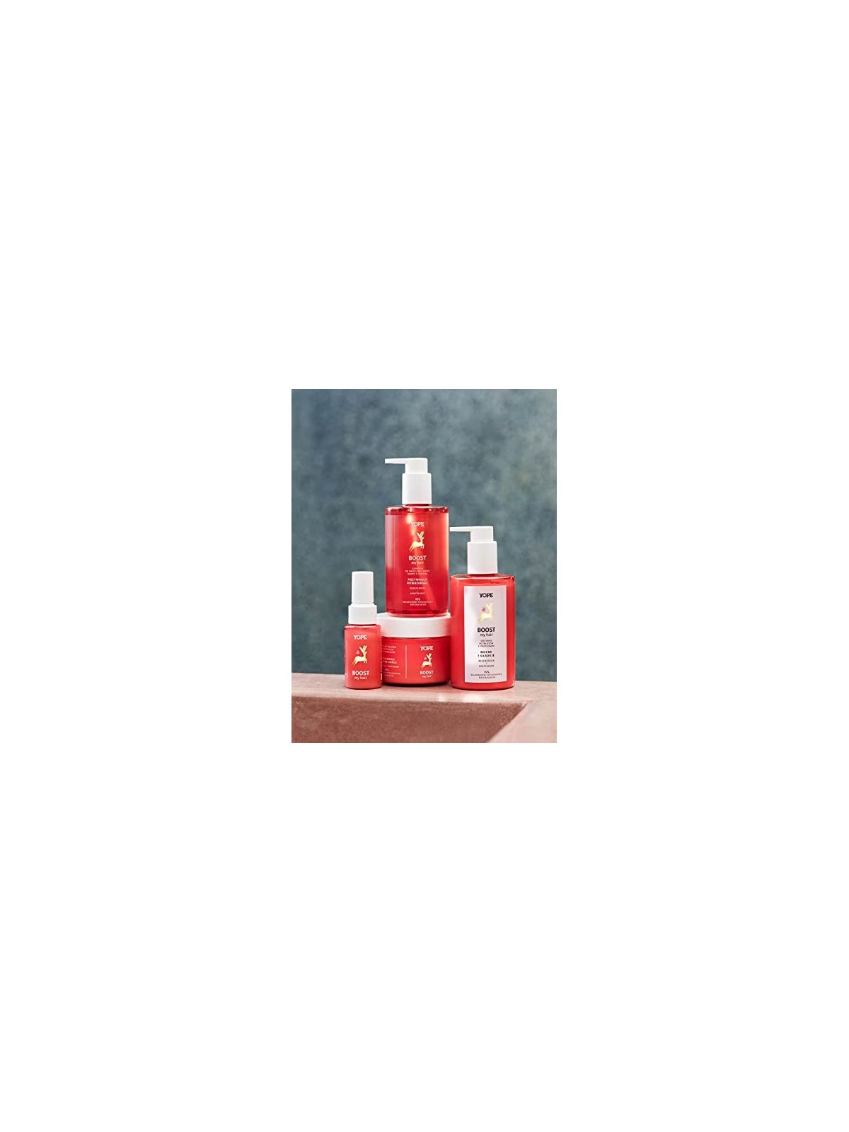 YOPE Boost My Hair shampoo per cuoio capelluto sensibile con tapioca 300ml