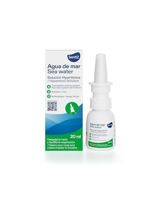 Senti2 ACQUA DI MARE spray nasale decongestionante soluzione ipertonica 20ml unisex
