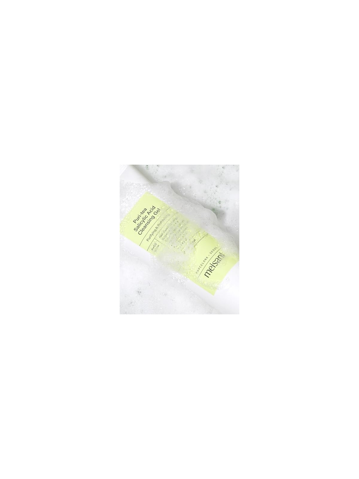 Gel detergente Meisani PURITEA all'acido salicilico 150ml donna