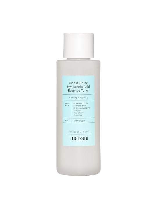 Tonico idratante Meisani RICE AND SHINE con acido ialuronico 150ml