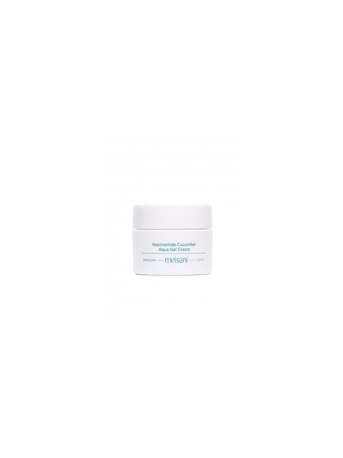 Meisani NIACINAMIDE CUCUMBER crema gel acqua 50ml donna Meisani www.essenzetotalstyle.com 