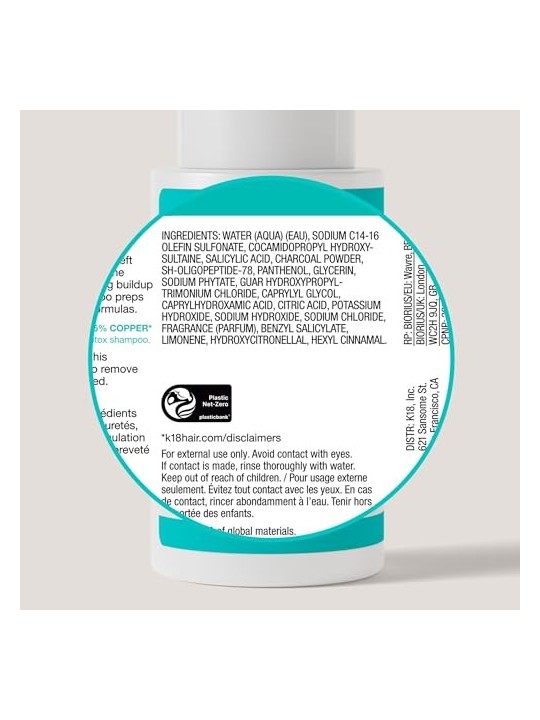 K18 Peptide Prep Detox Shampoo 250ml