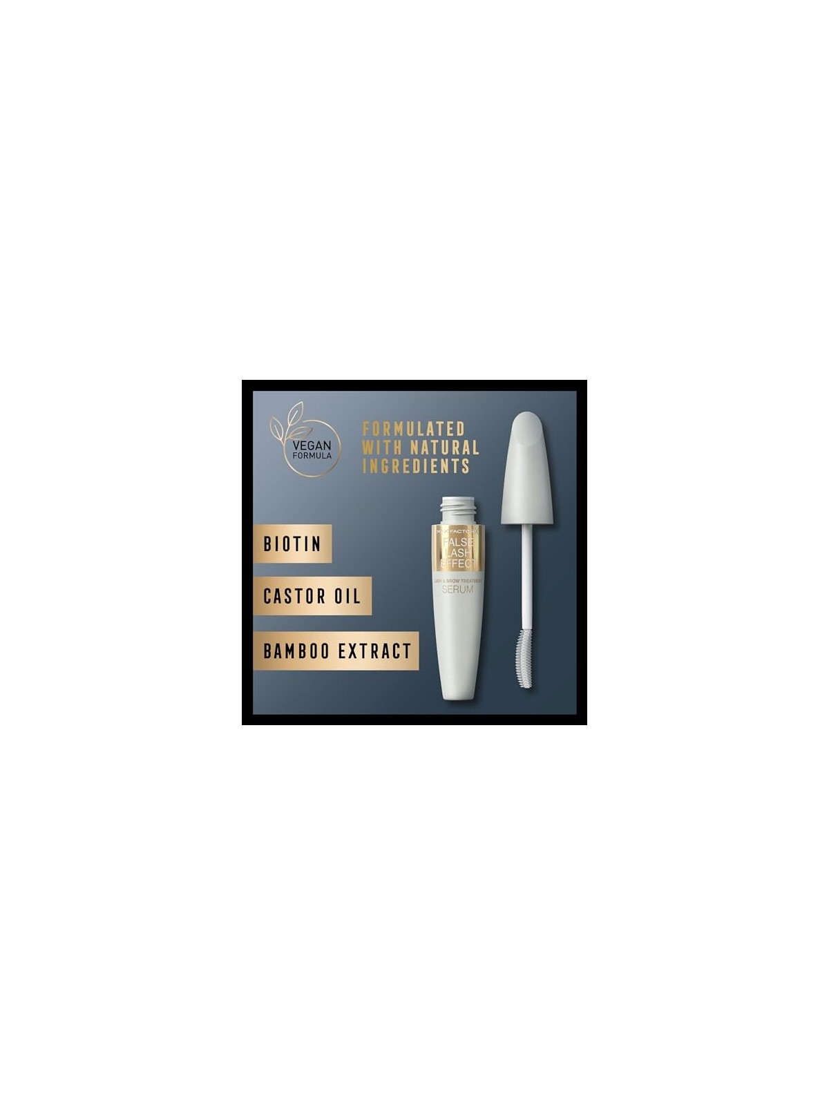 Max Factor Siero per il trattamento di ciglia e sopracciglia con effetto ciglia finte donna 13ml