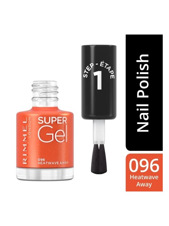 Rimmel Super Gel STEP1 Semipermanente 096 Heatwave Away
