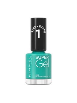 Rimmel Super Gel STEP1 Smalto Gel 098 Never Blue With You