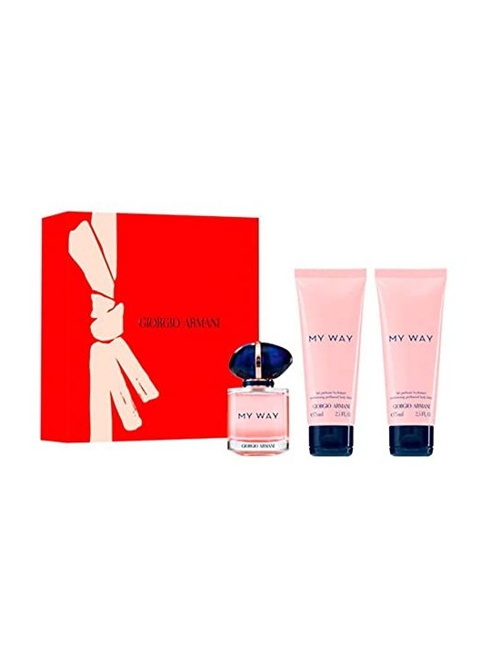 Armani My Way Dï¿½ï¿½rkovï¿½ï¿½ sada Eau de Parfum 90 ml sprchov gel 75 ml a tlov mlko 75 ml Donna 90ml