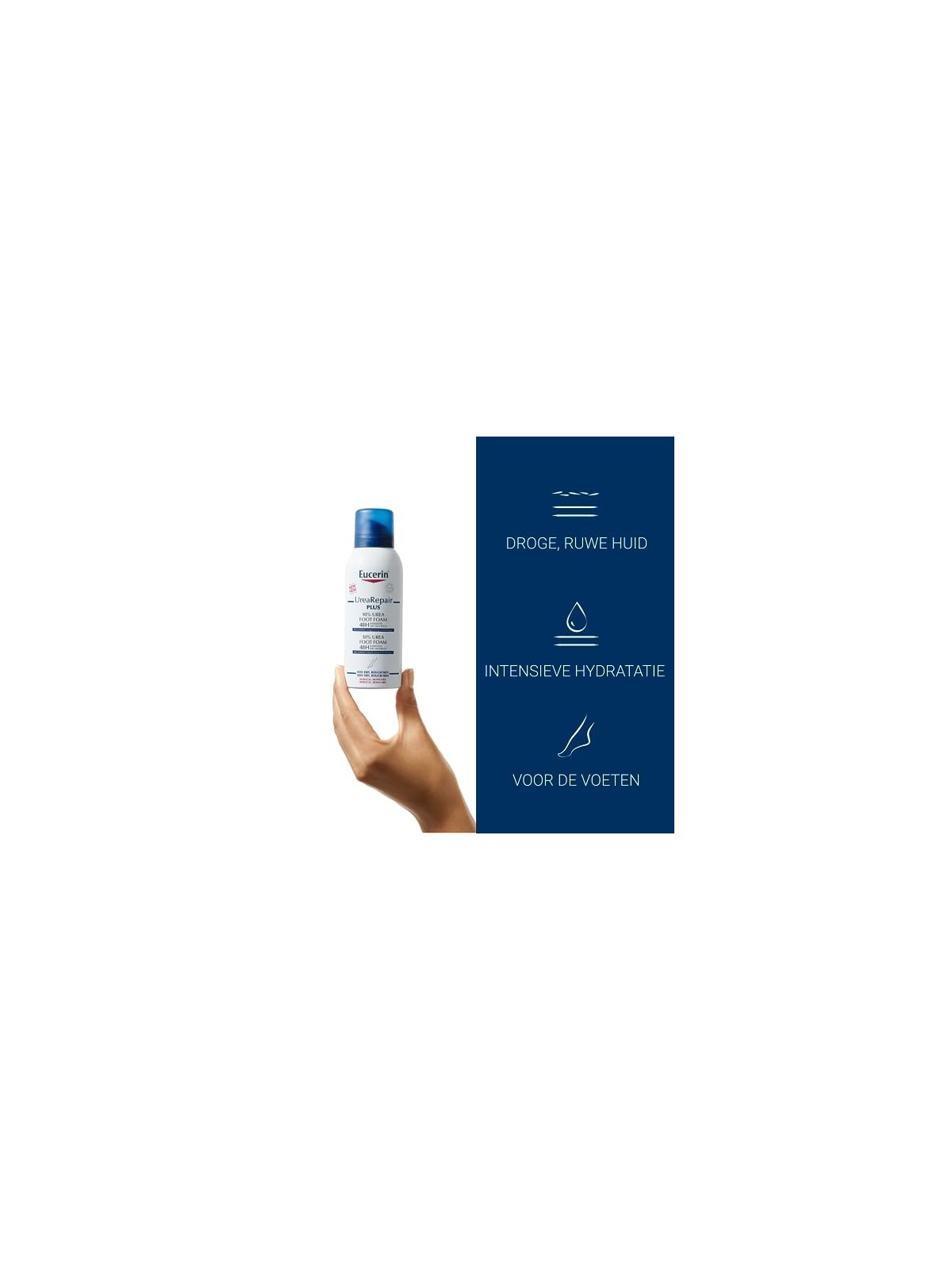 Eucerin UreaRepair Plus 10% Urea Foot Foam Cream 150ml