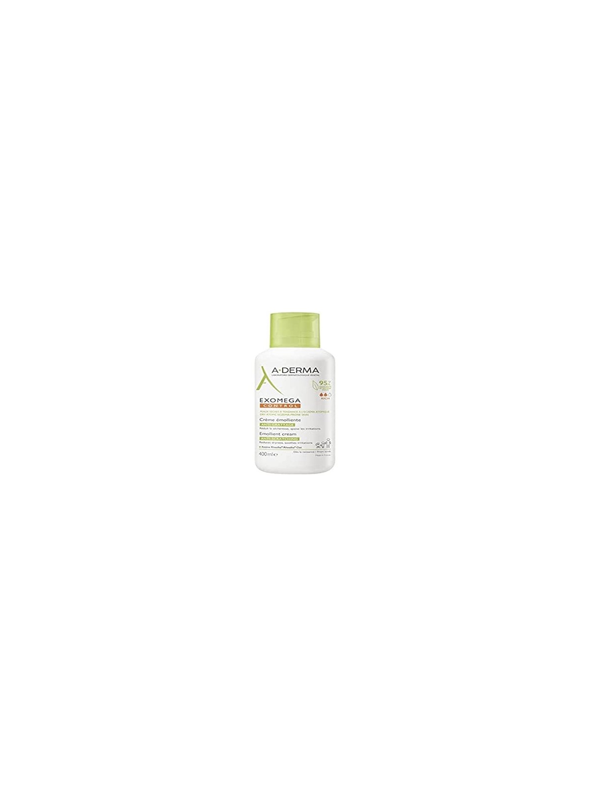 A-Derma Exomega Control Emollient Cream 400ml