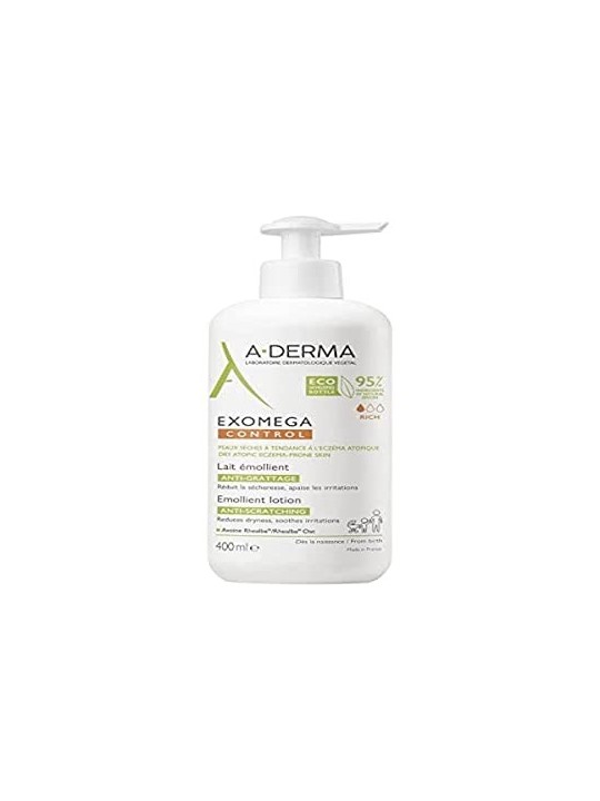 A-Derma Exomega Control Emollient Lotion 400ml