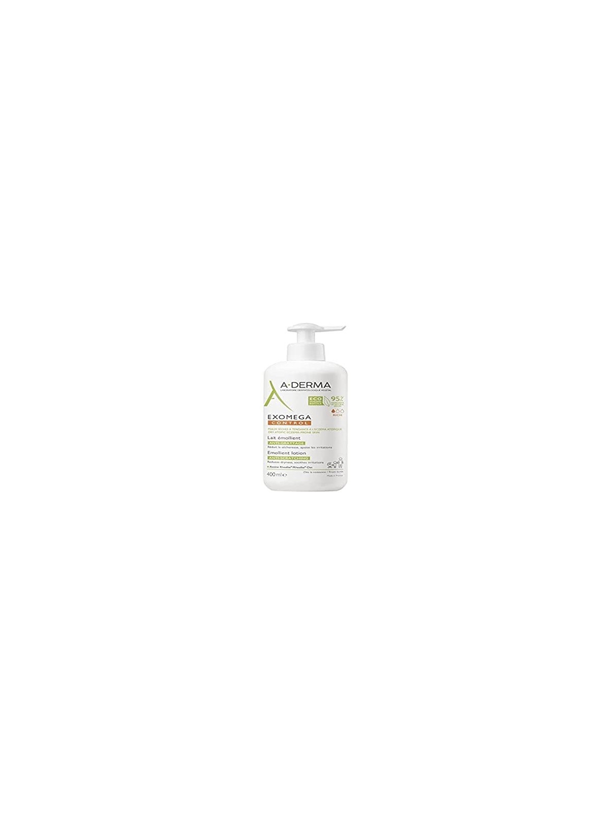A-Derma Exomega Control Emollient Lotion 400ml
