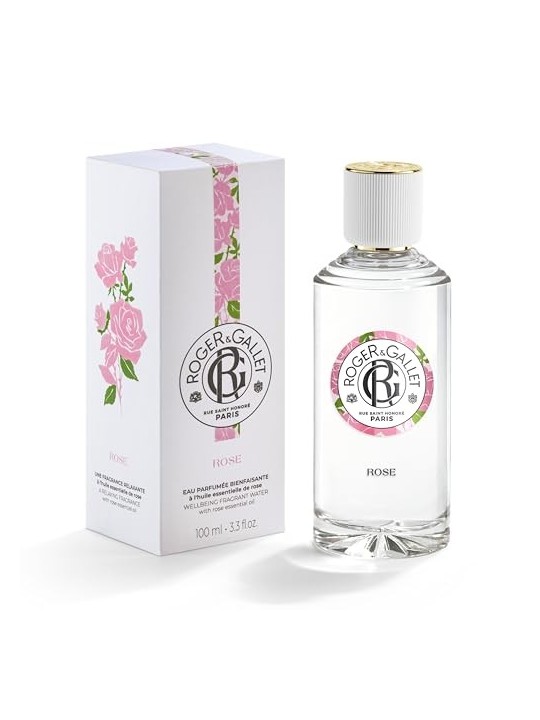 Roger & Gallet Rose Wellbeing Fragrant Water 100ml Natural Spray