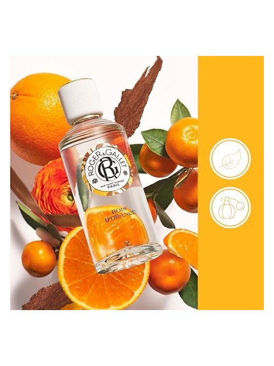 Roger & Gallet Bois D'Orange Wellbeing Fragrant Water 100ml Natural Spray