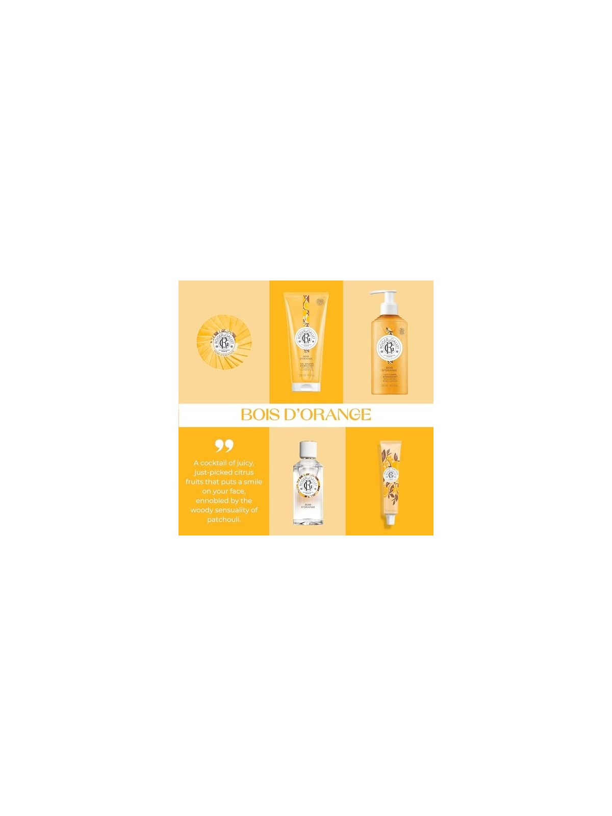 Roger & Gallet Bois D'Orange Wellbeing Fragrant Water 100ml Natural Spray