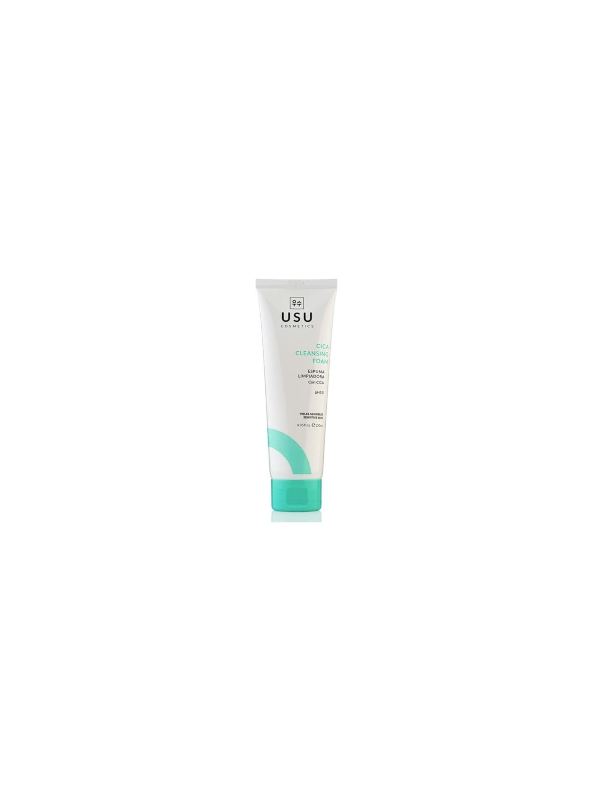 Espuma detergente CICA Usu Cosmetics 120ml unisex