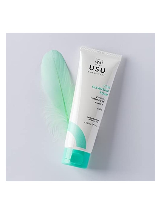Espuma detergente CICA Usu Cosmetics 120ml unisex