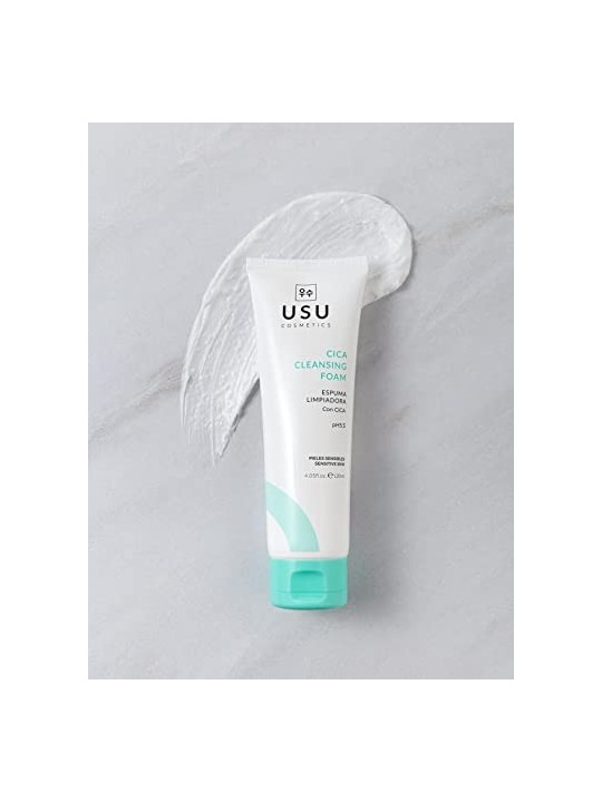 Espuma detergente CICA Usu Cosmetics 120ml unisex