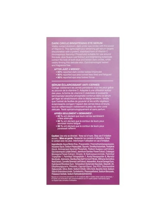 Siero occhi Strivectin Super-C Dark Circle Brightening 15ml