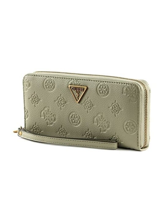 Guess Synthetic Helaina Wallet with 3-Sided Zip Closure
