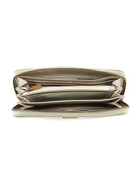 Guess Synthetic Helaina Wallet with 3-Sided Zip Closure