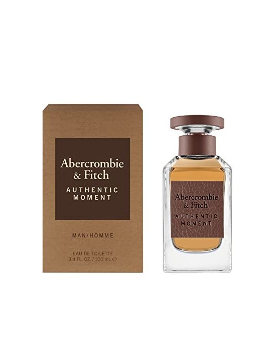 Abercrombie & Fitch Authentic Moment Men eau de toilette Spray uomo 100ml
