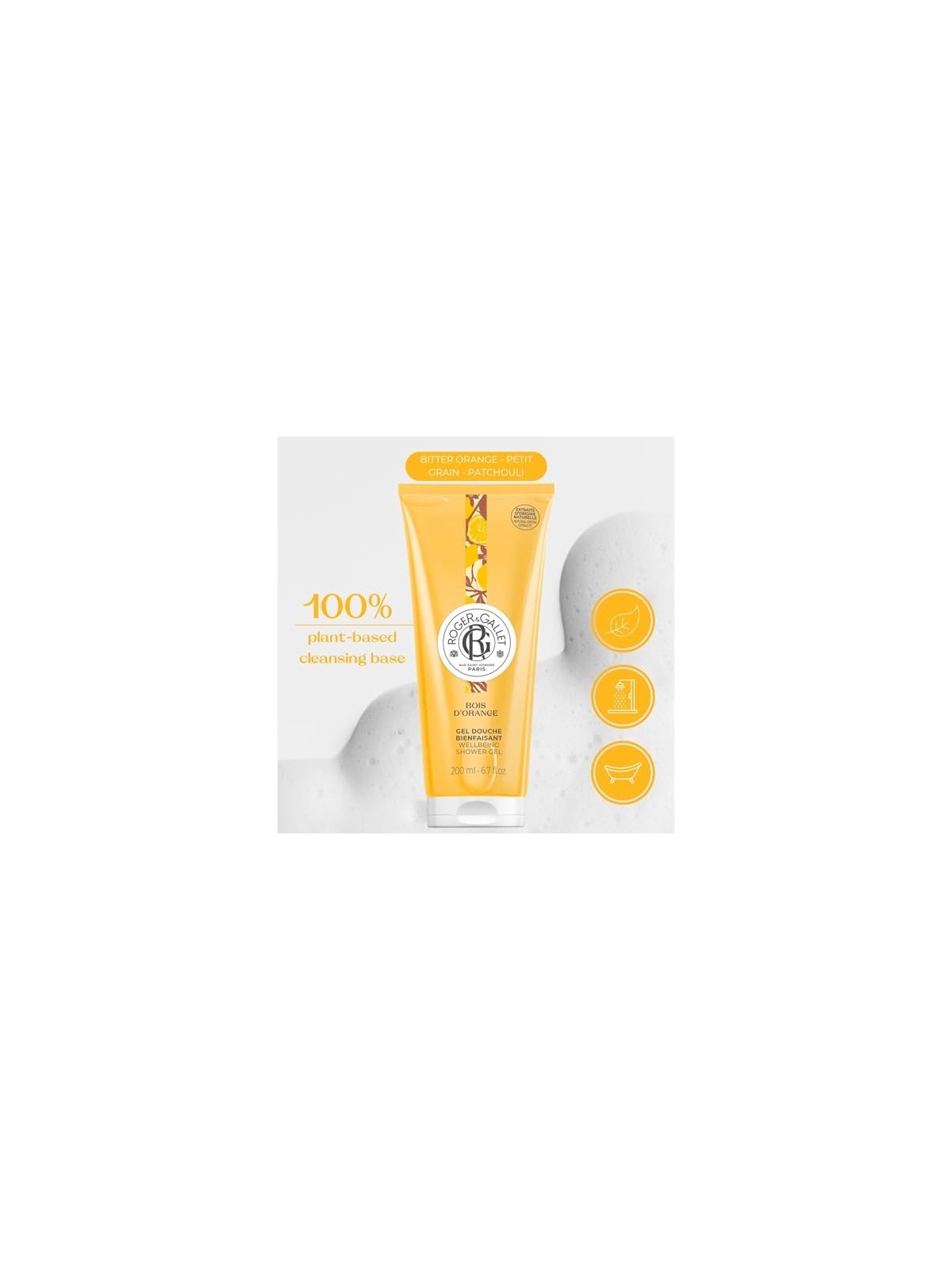 Roger & Gallet Bois D'Orange Shower Gel 200ml