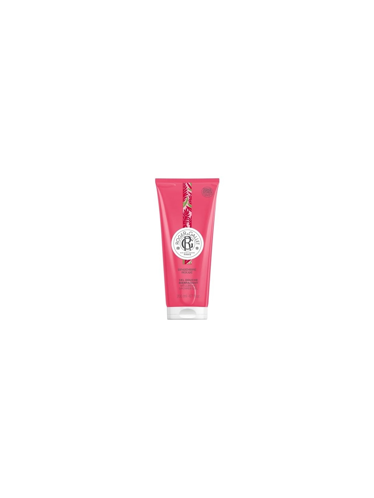 Gel doccia benessere Roger & Gallet GINGEMBRE ROUGE 200 ml