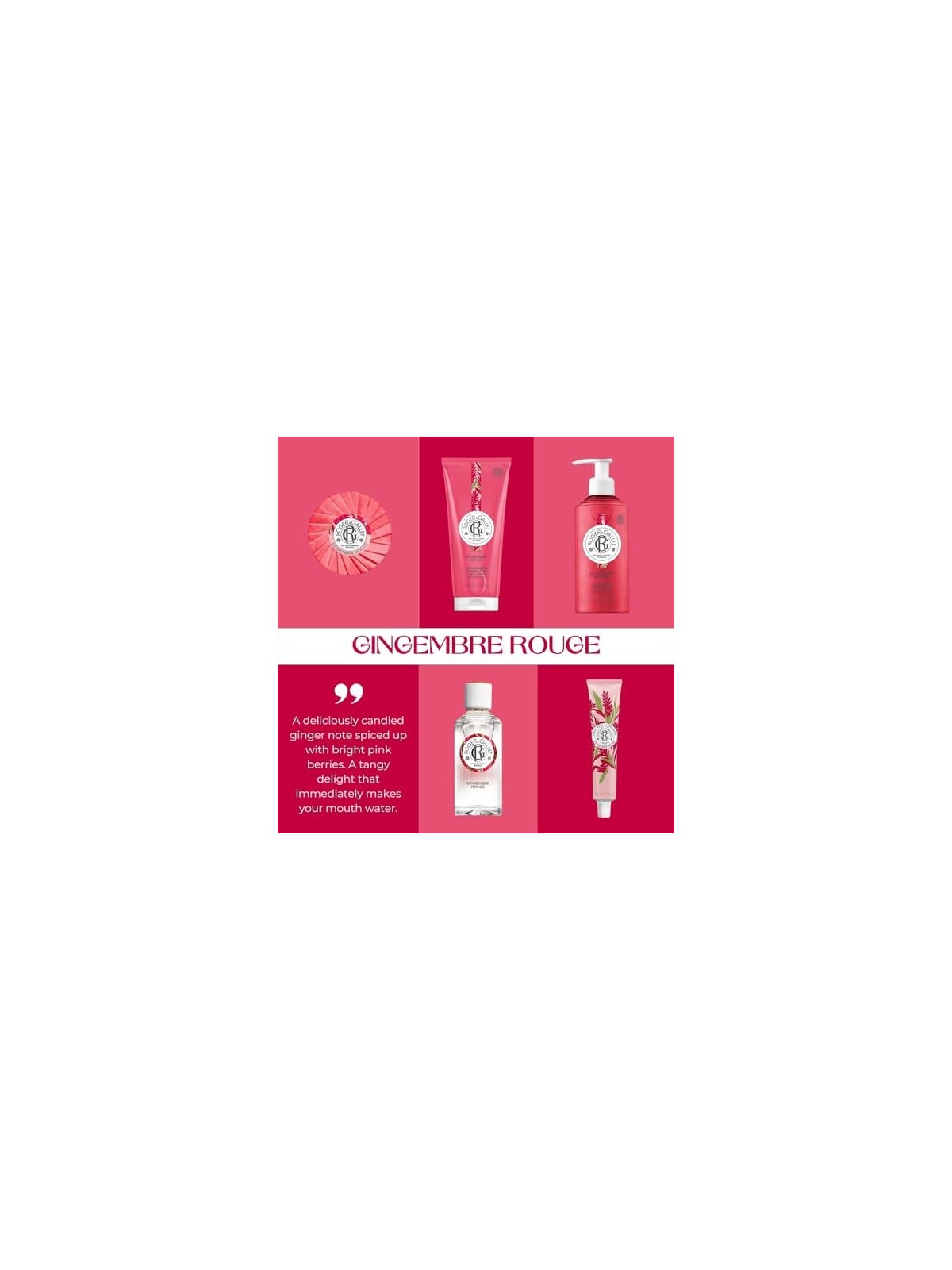 Gel doccia benessere Roger & Gallet GINGEMBRE ROUGE 200 ml