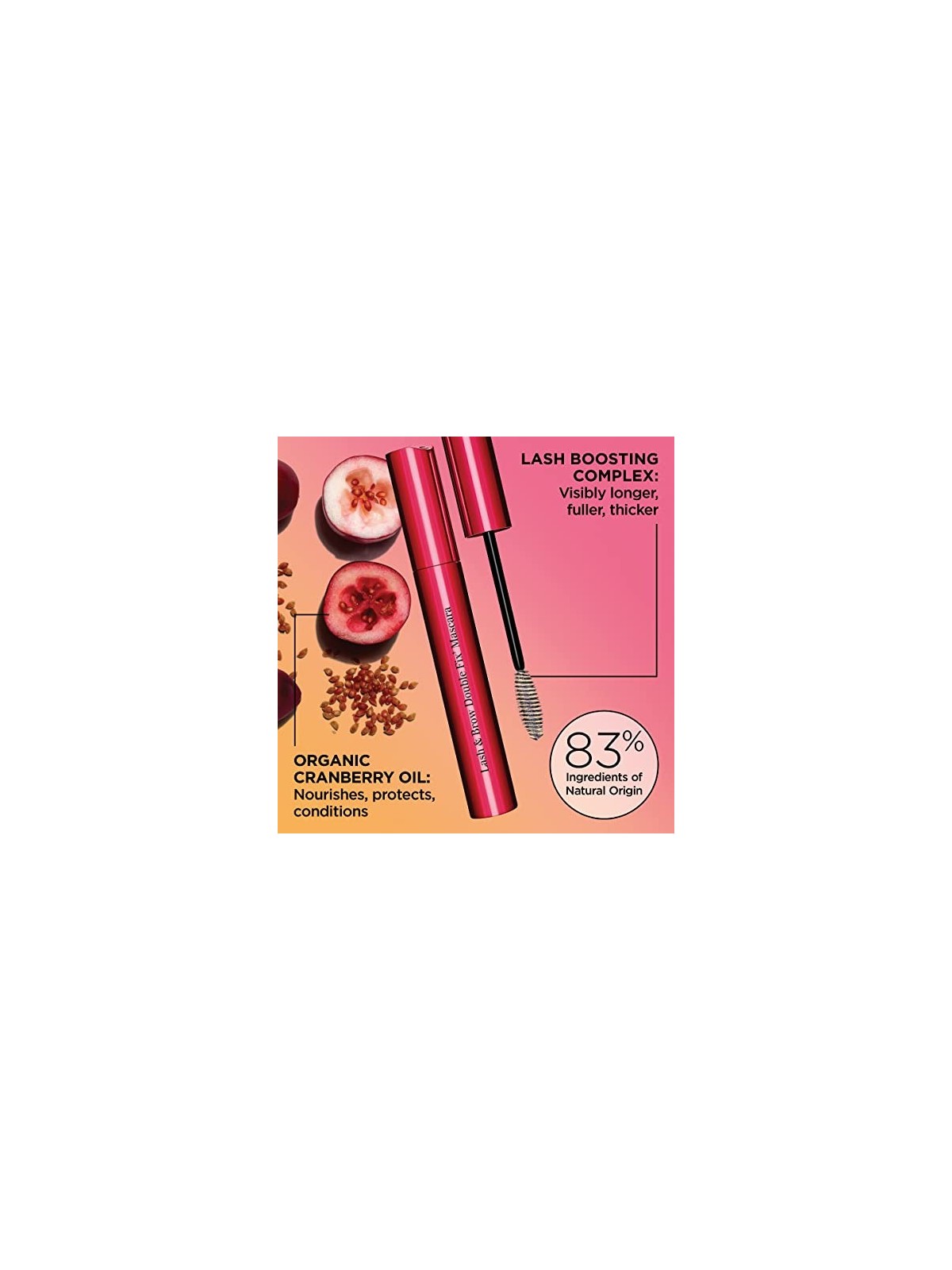 Clarins Lash And Brow Double Fix Mascara 8ml Clarins www.essenzetotalstyle.com 