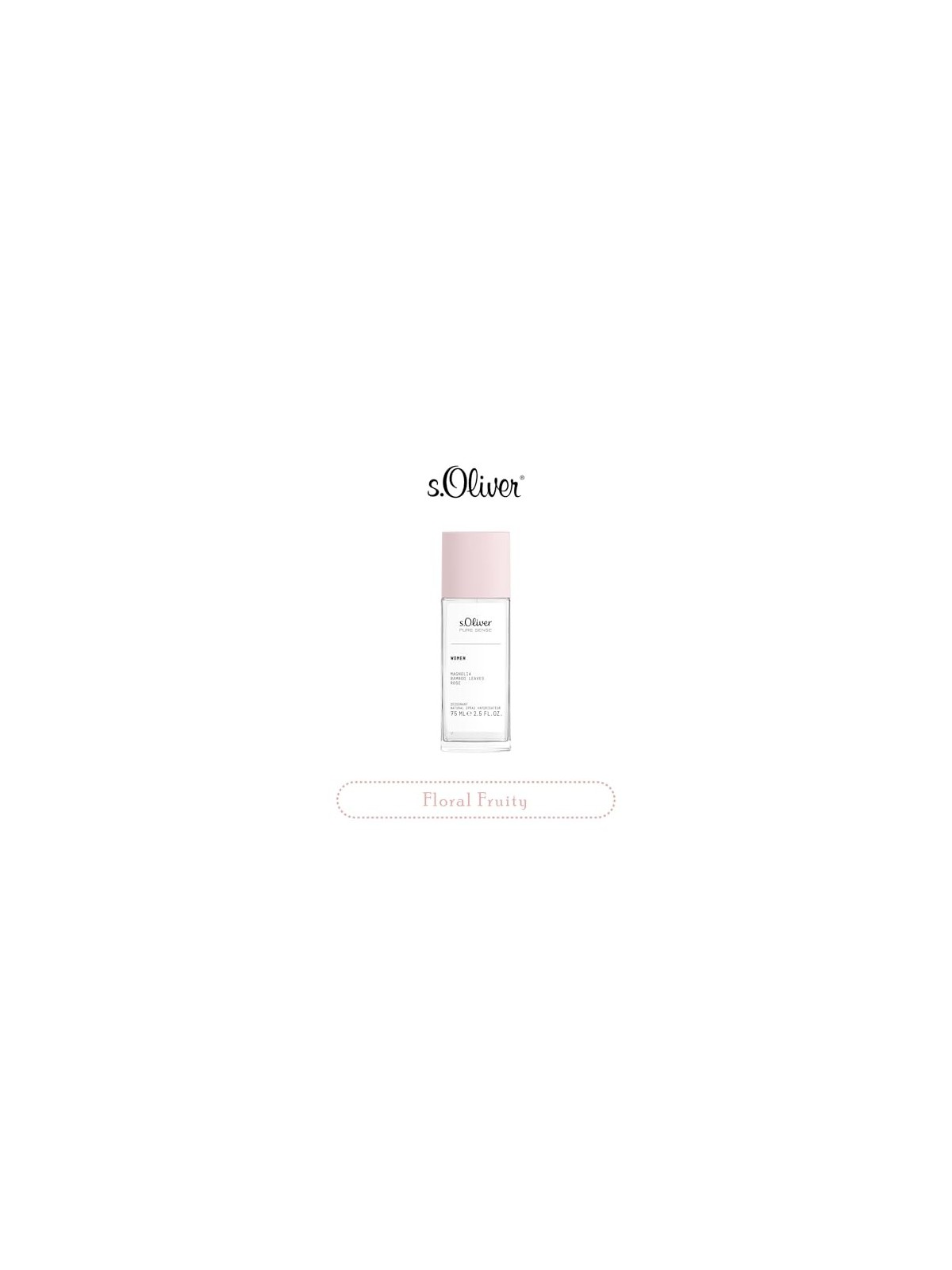 Deodorante spray S.OLIVER Pure Sense Women 75ml