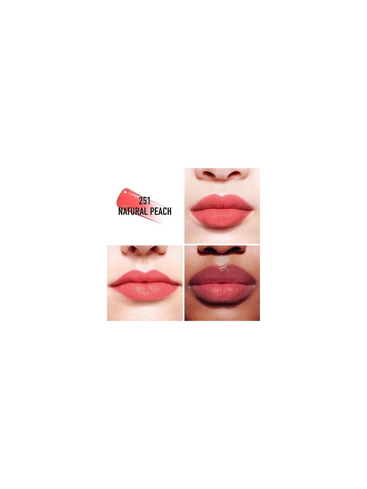 Dior Addict Lip Tint 5ml Numero 251 Natural Peach