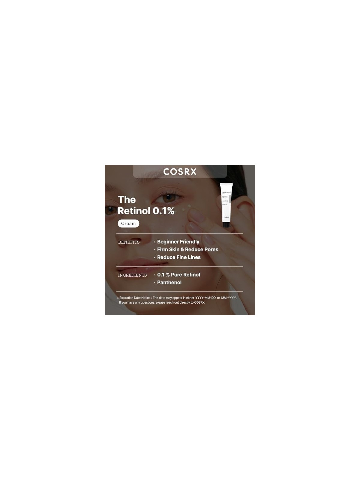 Cosrx The Retinol 0.1 Cream 20ml