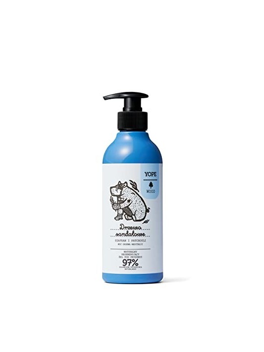 Gel doccia naturale Sandalo e Zafferano 400ml