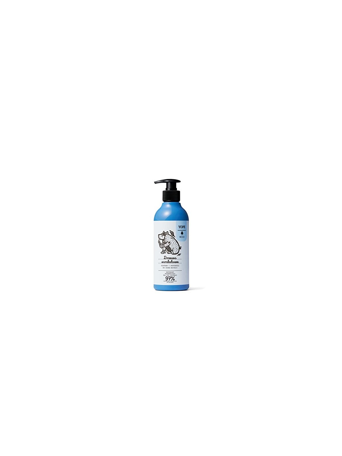 Gel doccia naturale Sandalo e Zafferano 400ml