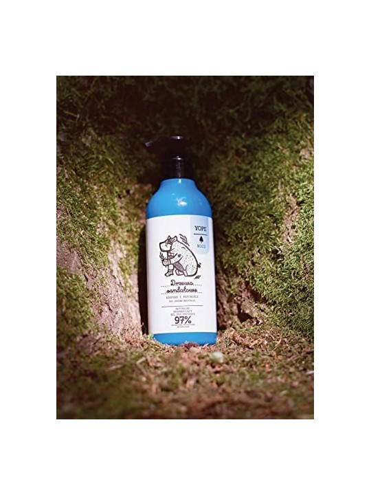 Gel doccia naturale Sandalo e Zafferano 400ml