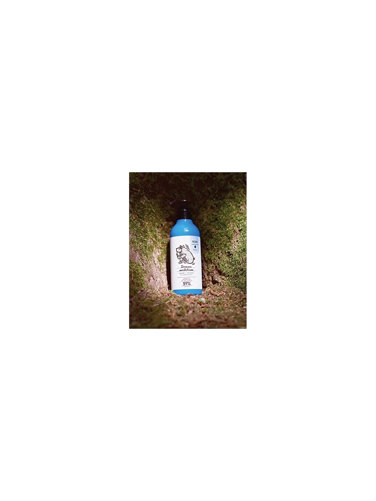 Gel doccia naturale Sandalo e Zafferano 400ml