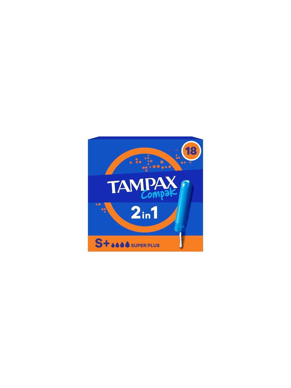 Tampax TAMPAX COMPAK tampone super plus 18 unit donna