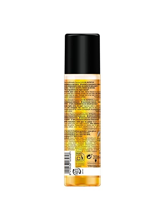 Schwarzkopf Gliss Ultimate Olio Elixir Express Balsamo 200ml Unisex