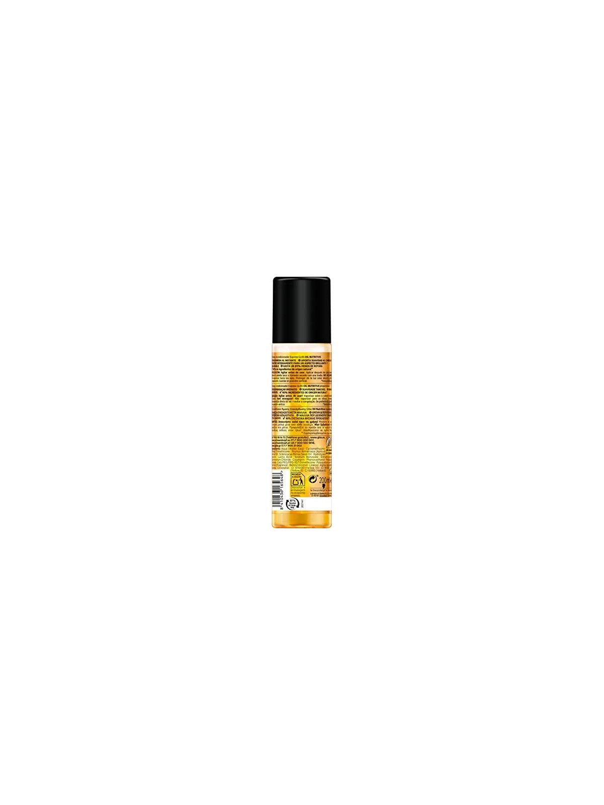 Schwarzkopf Gliss Ultimate Olio Elixir Express Balsamo 200ml Unisex