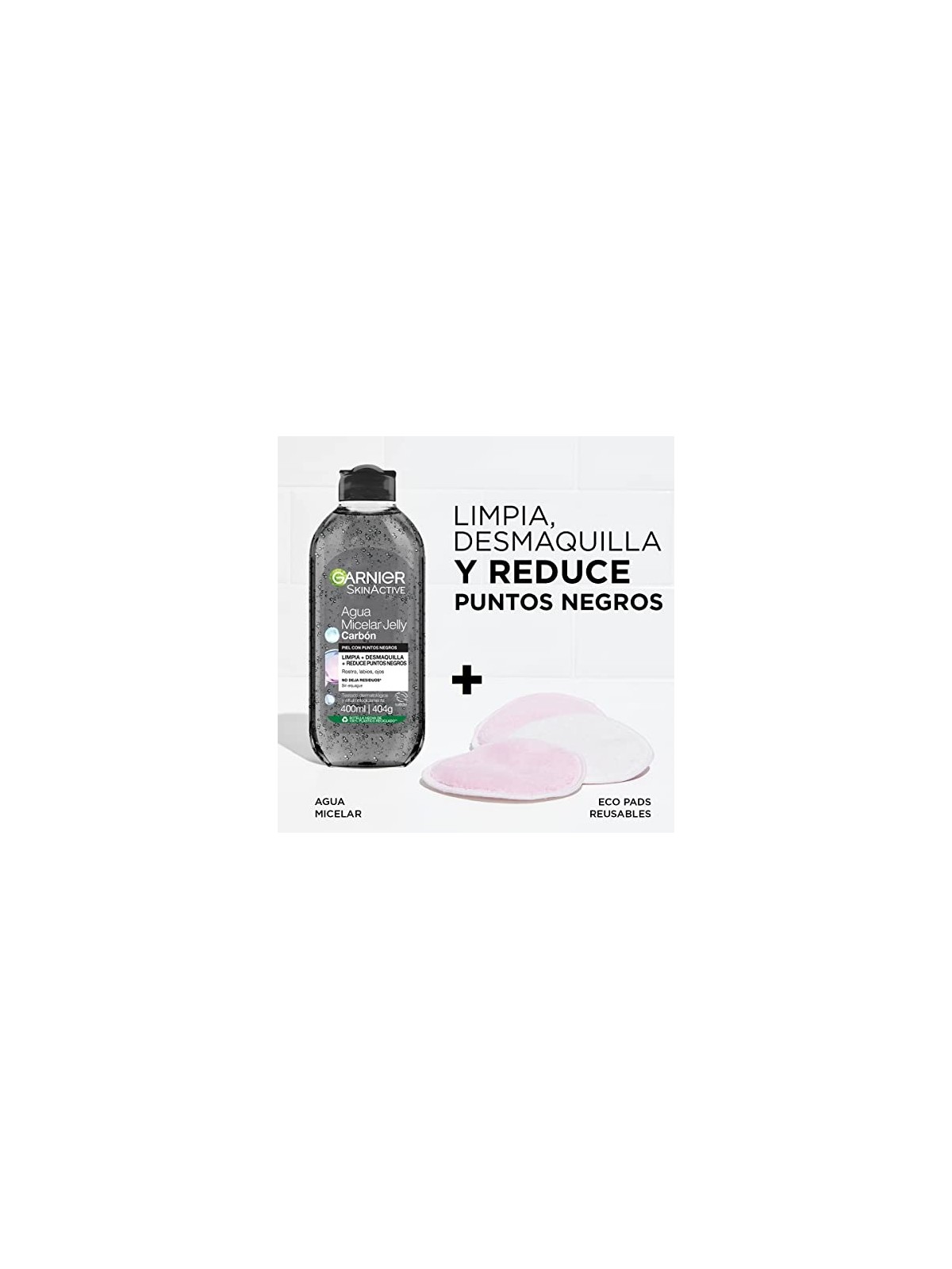 GARNIER PURE ACTIVE acqua micellare gel purificante 400ml donna