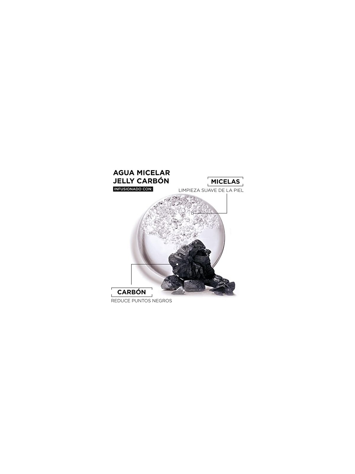 GARNIER PURE ACTIVE acqua micellare gel purificante 400ml donna