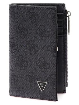Portafoglio Guess Vezzola Pelle Sintetica SMEVZLLEA78 Nero uomo