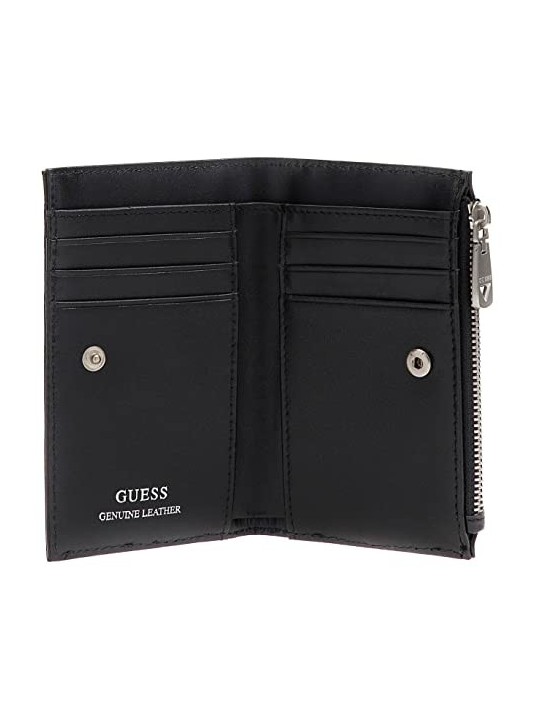 Portafoglio Guess Vezzola Pelle Sintetica SMEVZLLEA78 Nero uomo