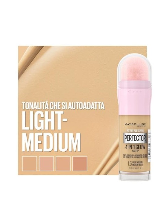 Fondotinta Istantaneo 4-in-1 Effetto Luminoso 20 ml 1 5 Medio Chiaro donna