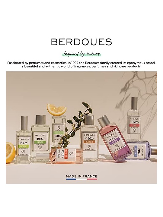 BERDOUES Coton Eau de cologne spray 125ml